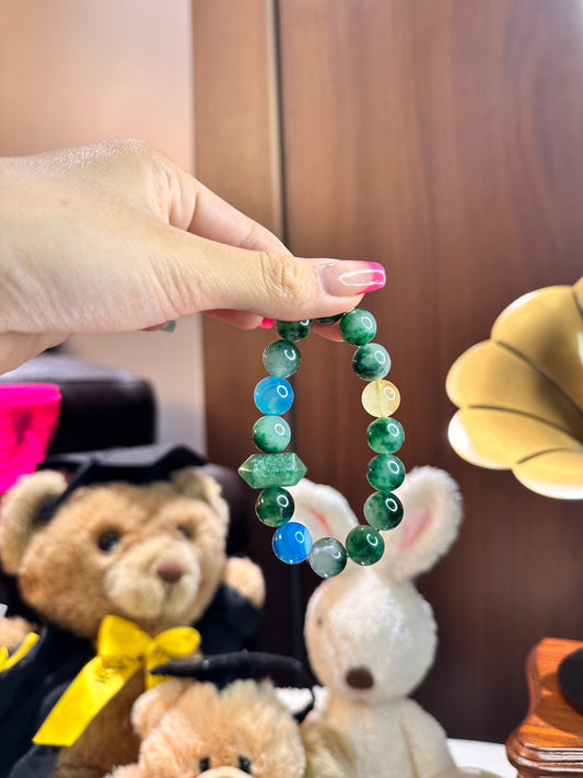 AB012-“Forest Palette” Energy Bracelet